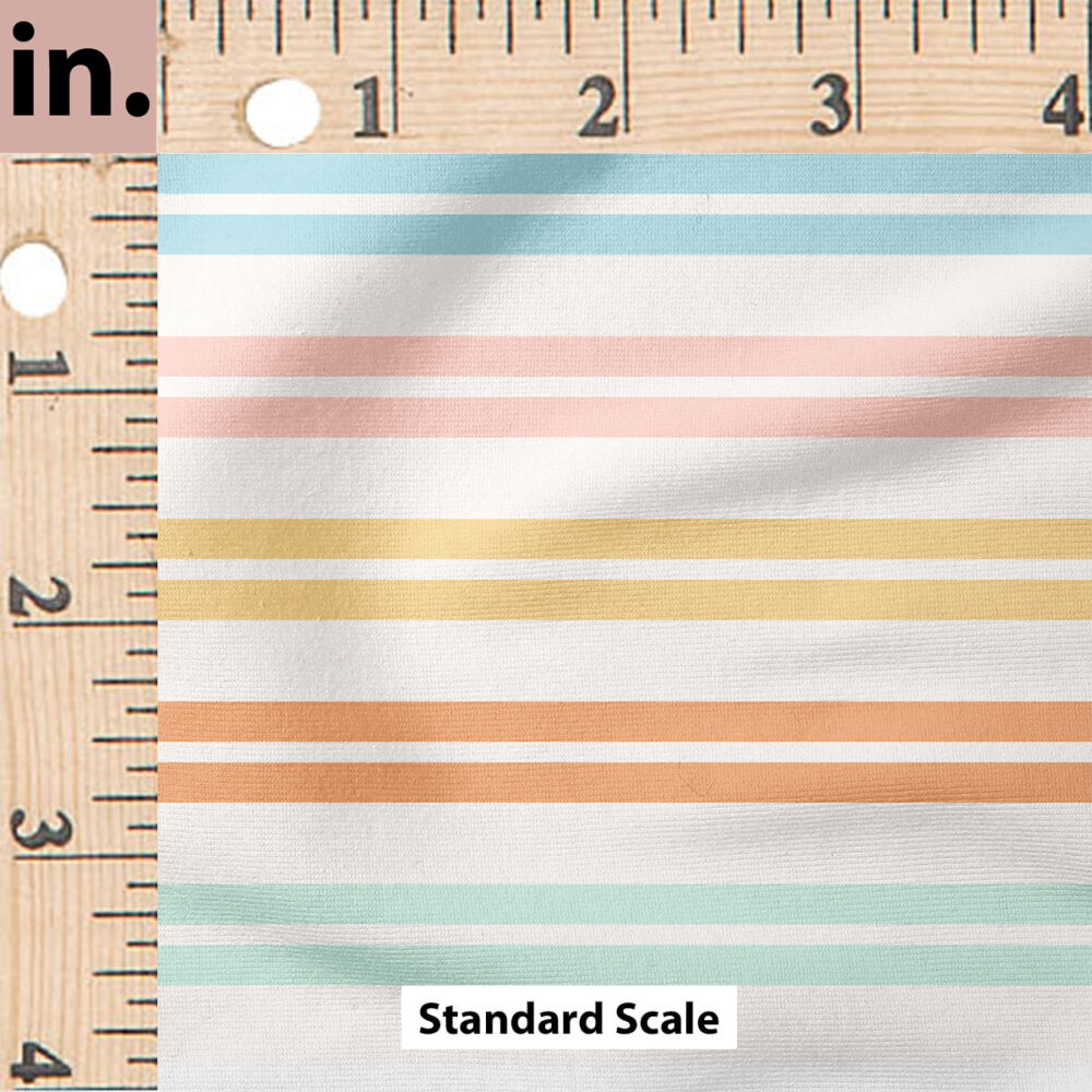 Ruler Scale for Party Animal Stripes (Multi) by Krystal Winn Design