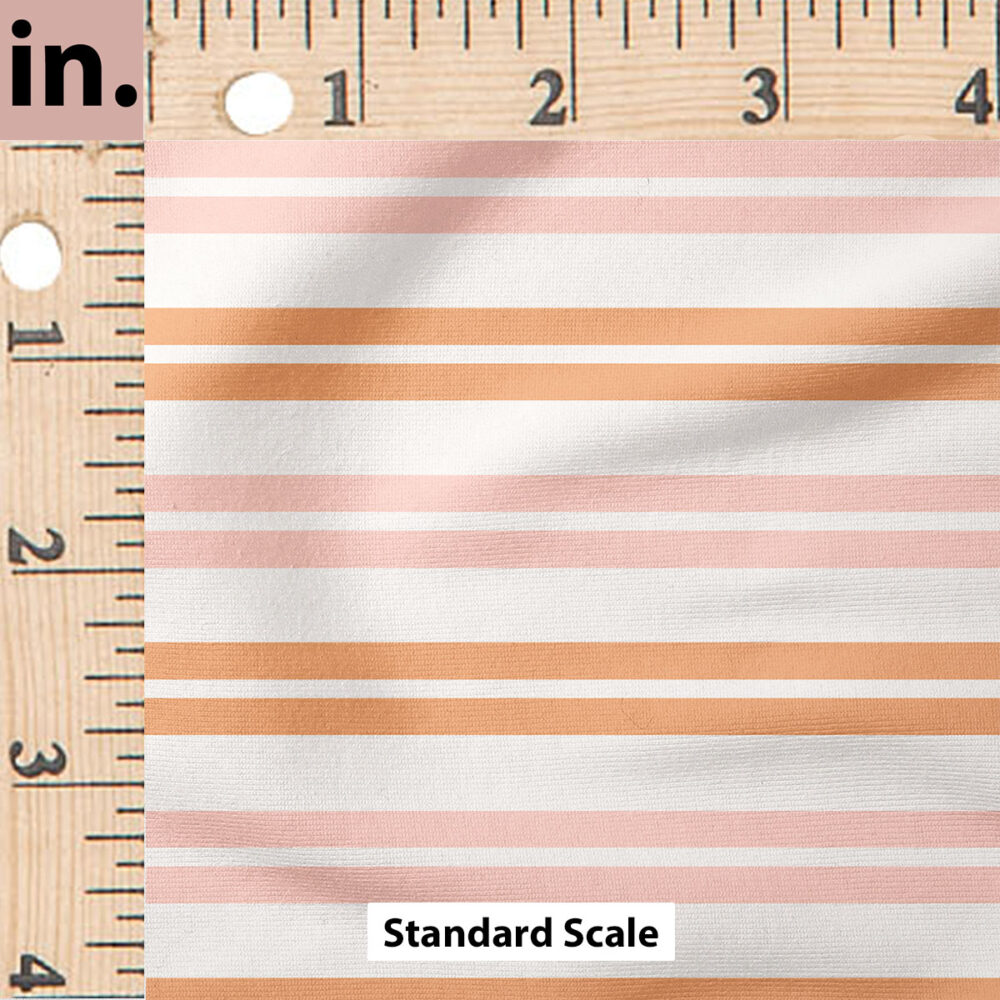 Ruler Scale for Party Animal Stripes (Pink) by Krystal Winn Design