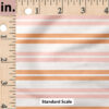 Ruler Scale for Party Animal Stripes (Pink) by Krystal Winn Design