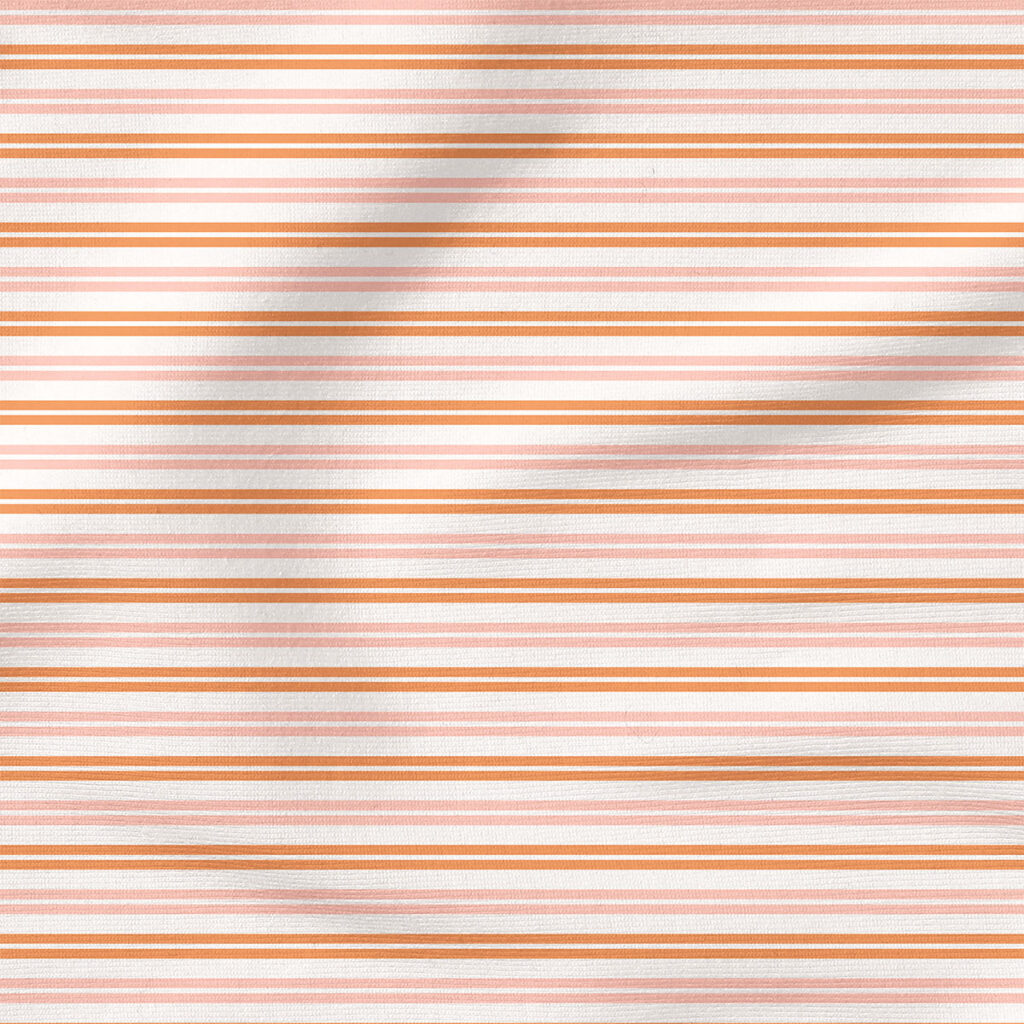 Party Animal Stripes (Pink) | Stripes and Shapes Fabric Design | Krystal Winn Design