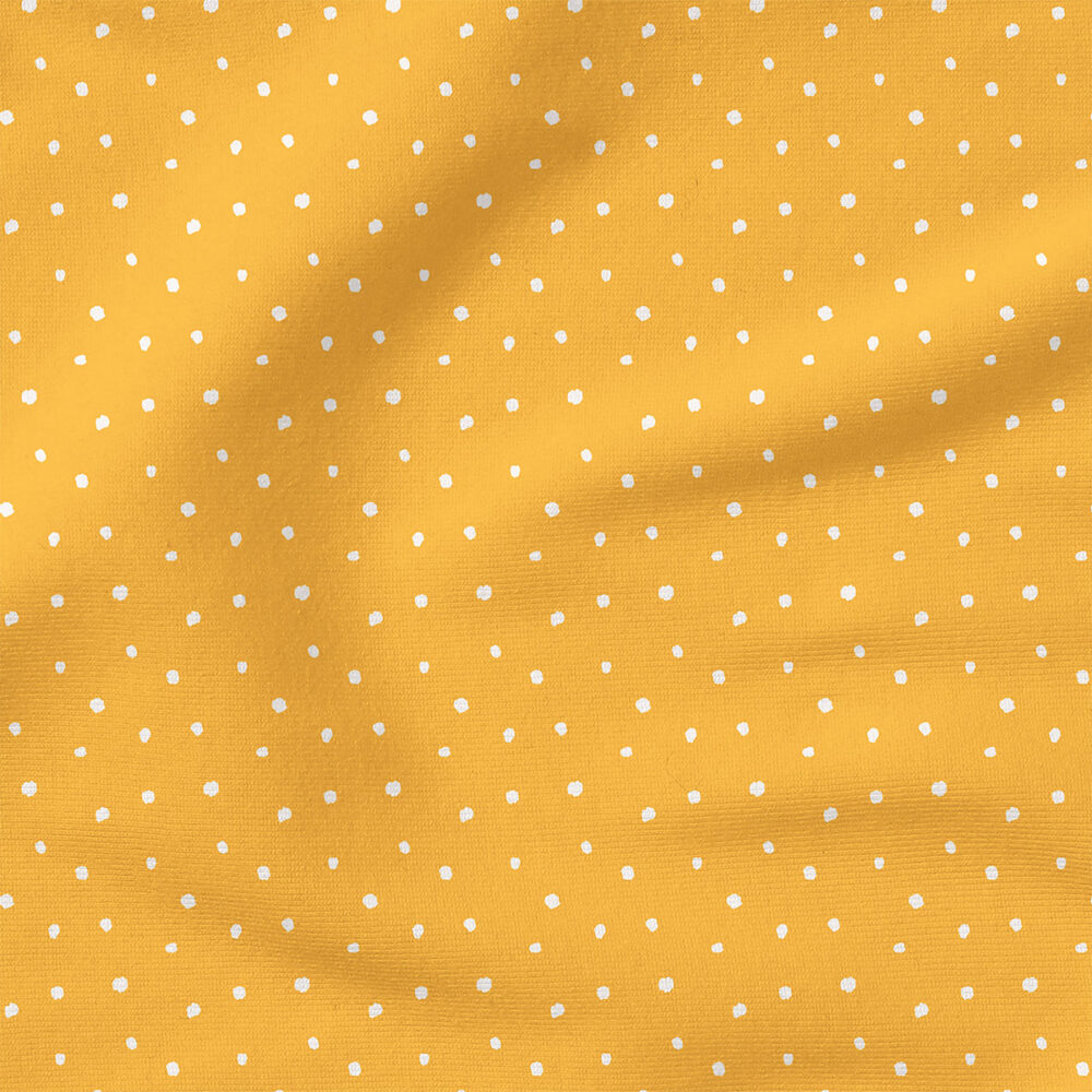 Dot (Yellow) | Stripes and Shapes Fabric Design | Krystal Winn Design