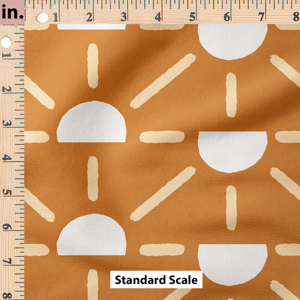 Ruler Scale for Geo Suns (Burnt Orange) by Krystal Winn Design