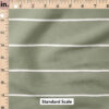 Ruler Scale for Horizontal Stripe (Green) by Krystal Winn Design