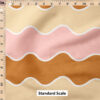 Ruler Scale for Waves (Sunset) by Krystal Winn Design