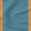 Sunshine Floral Border Print (Teal) | Border Prints