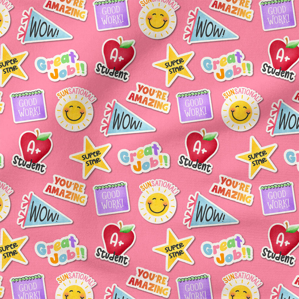 Sticker Paper (Pink) | Seasonal