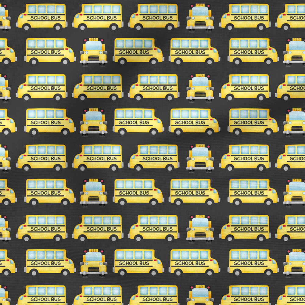 School Bus (Black) | Seasonal