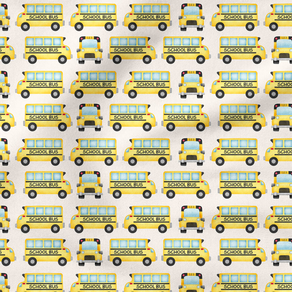 School Bus (White) | Seasonal