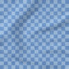 Faux Linen Check (Blue) | Texture Fabric Design | Krystal Winn Design