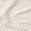 Faux Linen Check (Cream) | Texture Fabric Design | Krystal Winn Design