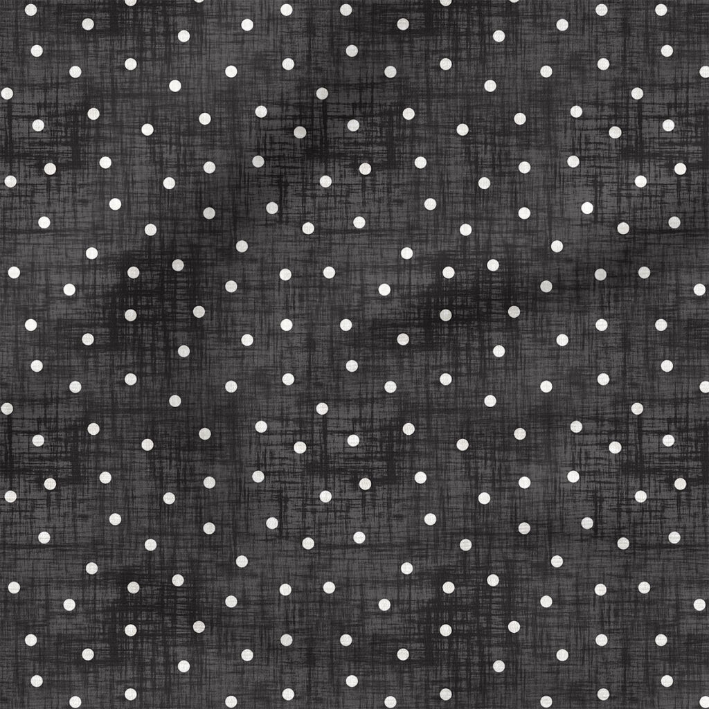 Faux Linen Dot (Charcoal) | Texture Fabric Design | Krystal Winn Design