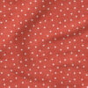 Faux Linen Dot (Coral) | Texture Fabric Design | Krystal Winn Design