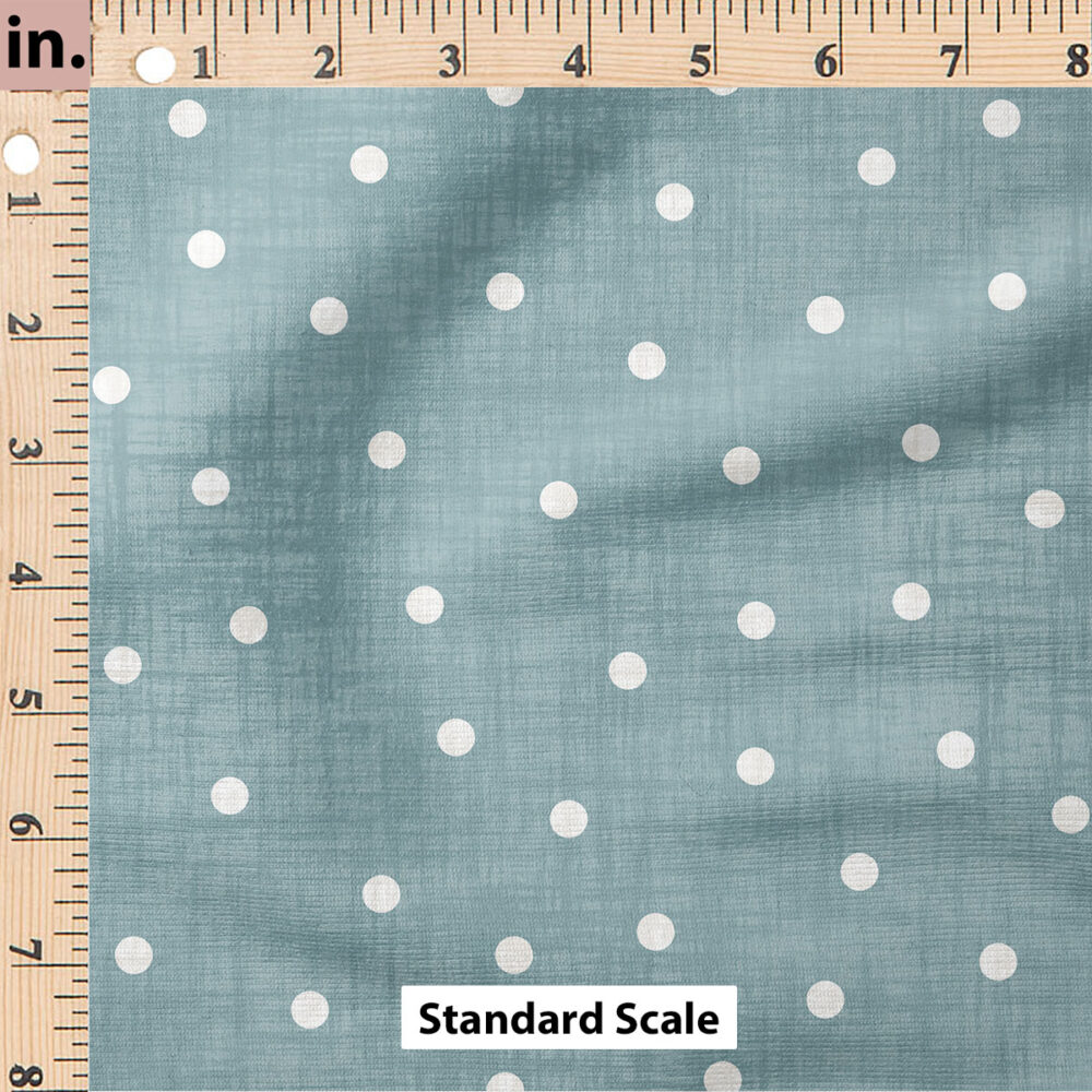 Ruler Scale for Faux Linen Dot (Dusty) by Krystal Winn Design