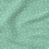 Faux Linen Dot (Mint) | Texture Fabric Design | Krystal Winn Design