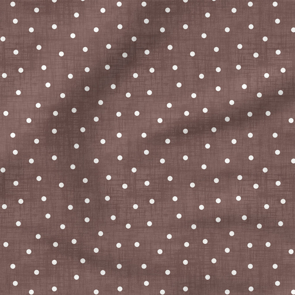 Faux Linen Dot (Mushroom) | Texture Fabric Design | Krystal Winn Design