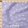 Ruler Scale for Faux Linen Dot (Periwinkle) by Krystal Winn Design