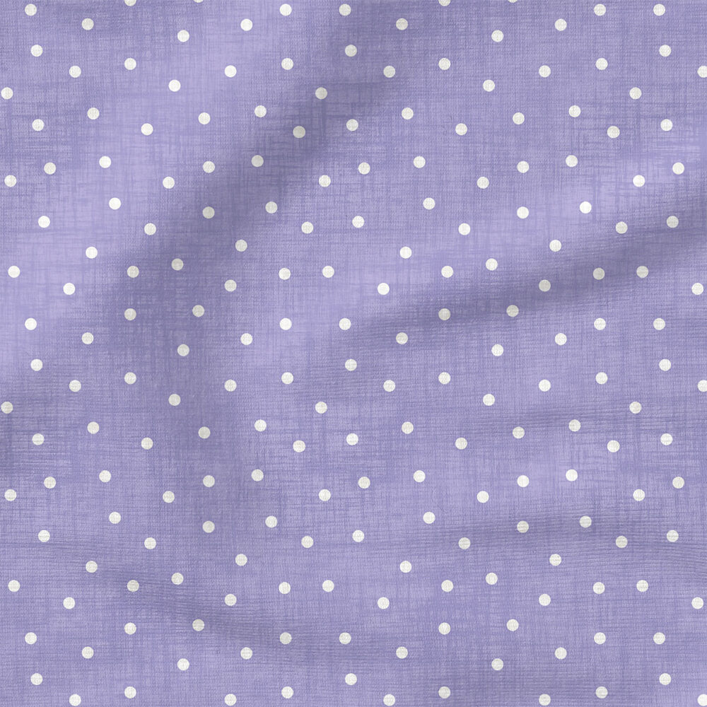 Faux Linen Dot (Periwinkle) | Texture Fabric Design | Krystal Winn Design