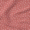 Faux Linen Dot (Rose) | Texture Fabric Design | Krystal Winn Design