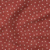 Faux Linen Dot (Rust) | Texture Fabric Design | Krystal Winn Design