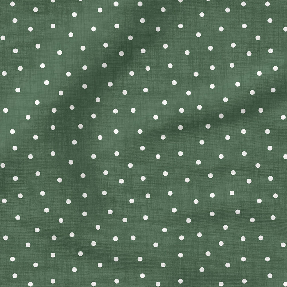 Faux Linen Dot (Sage) | Texture Fabric Design | Krystal Winn Design