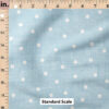 Ruler Scale for Faux Linen Dot (Sky) by Krystal Winn Design