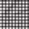 Faux Linen Gingham (Charcoal) | Texture Fabric Design | Krystal Winn Design