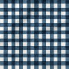 Faux Linen Gingham (Navy) | Texture Fabric Design | Krystal Winn Design