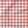 Faux Linen Gingham (Rose) | Texture Fabric Design | Krystal Winn Design