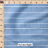 Ruler Scale for Faux Linen Stripe (Blue) by Krystal Winn Design