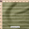 Ruler Scale for Faux Linen Stripe (Moss) by Krystal Winn Design