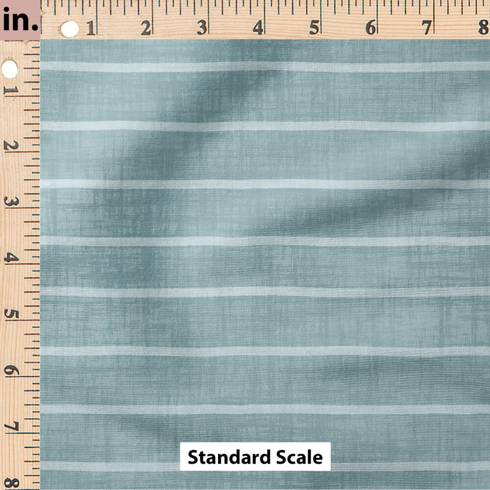 Ruler Scale for Faux Linen Stripe (Dusty) by Krystal Winn Design