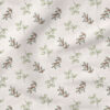 Sprigs (White) | Holiday Fabric Design | Krystal Winn Design