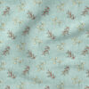 Sprigs (Blue) | Holiday Fabric Design | Krystal Winn Design