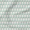 Pine Trees (Blue) | Holiday Fabric Design | Krystal Winn Design