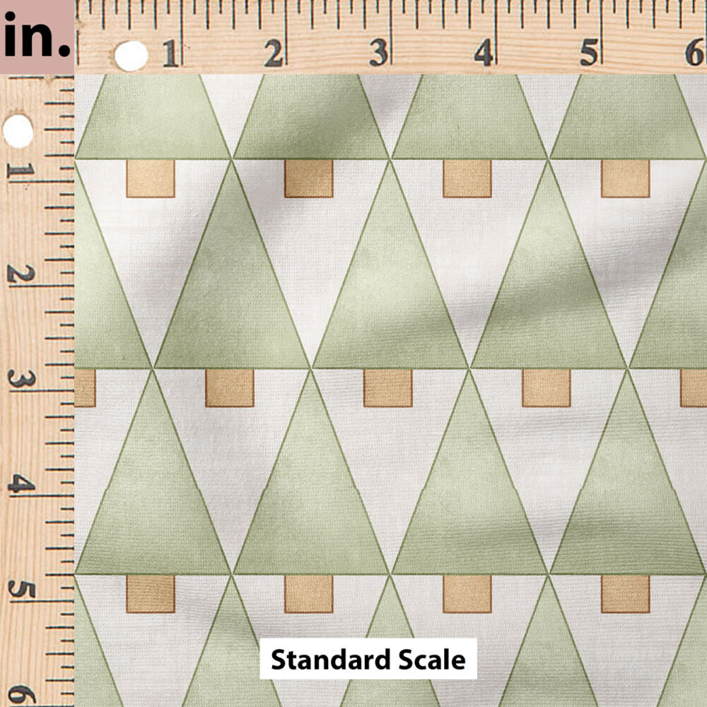 Ruler Scale for Pine Trees (Green) by Krystal Winn Design