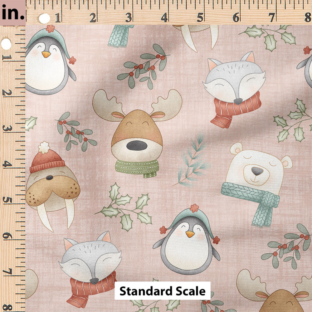 Ruler Scale for Polar Pals (Pink) by Krystal Winn Design