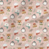 Polar Pals (Pink) | Holiday Fabric Design | Krystal Winn Design