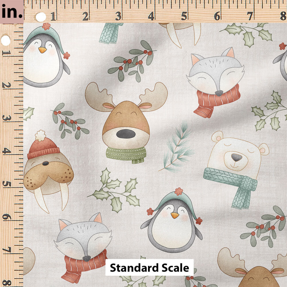 Ruler Scale for Polar Pals (White) by Krystal Winn Design