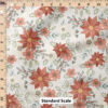 Ruler Scale for Red Floral (White) by Krystal Winn Design