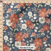 Ruler Scale for Red Floral (Navy) by Krystal Winn Design