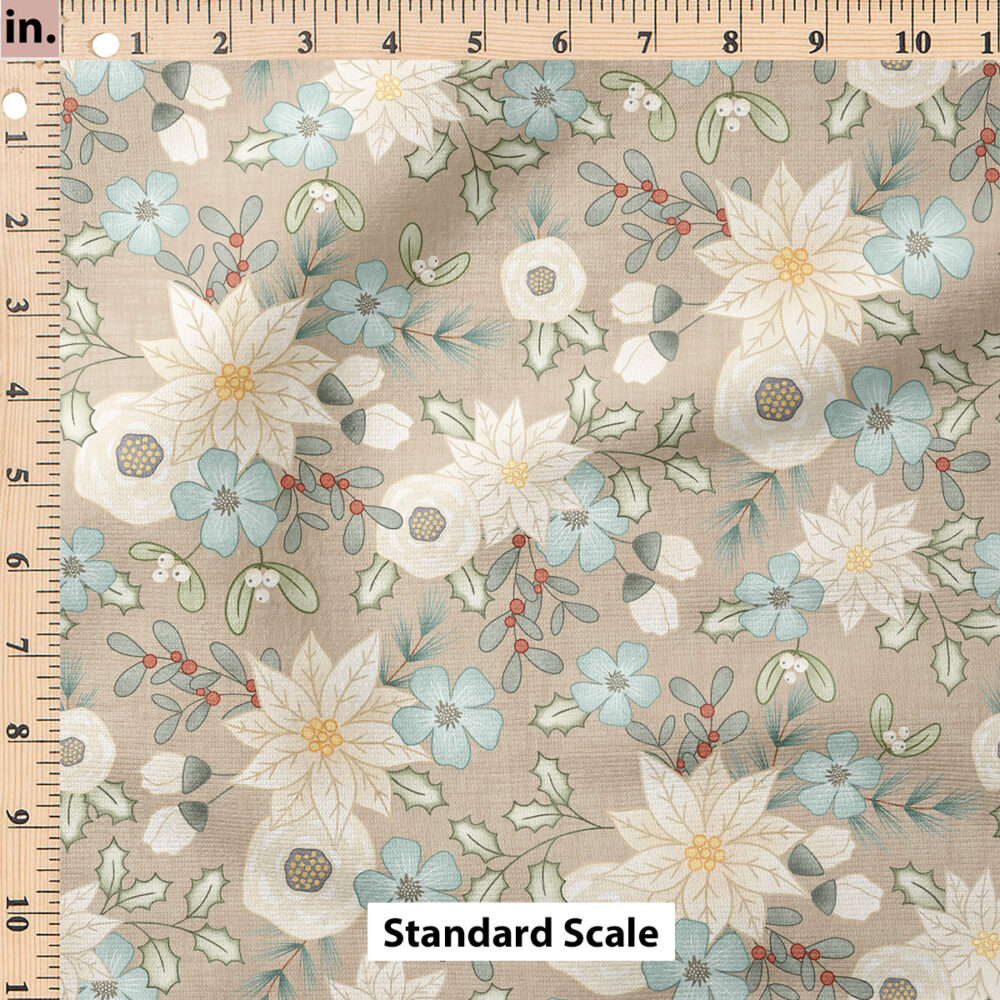 Ruler Scale for White Floral (Tan) by Krystal Winn Design