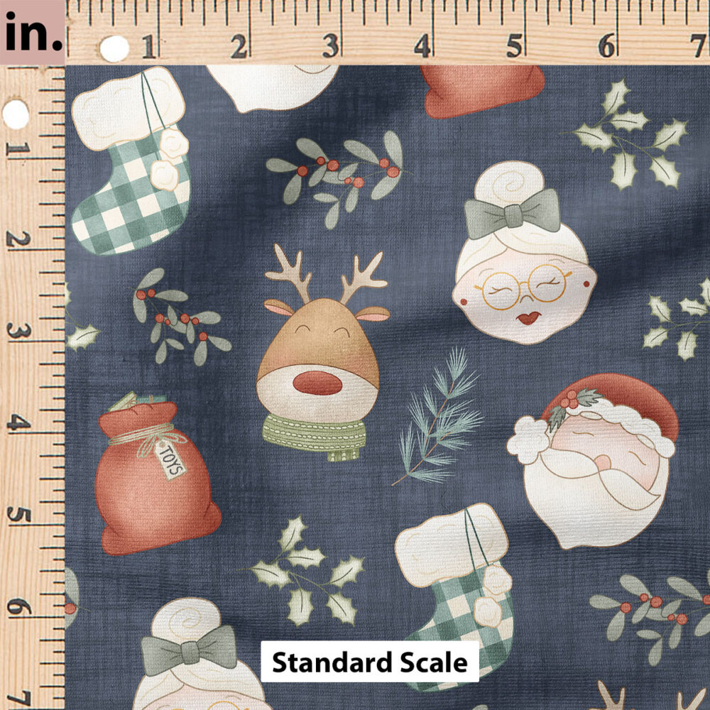 Ruler Scale for Santa Light Skin (Navy) by Krystal Winn Design