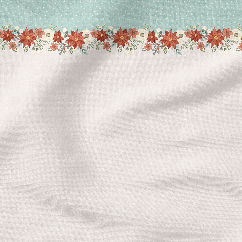 Floral Single Border | Holiday