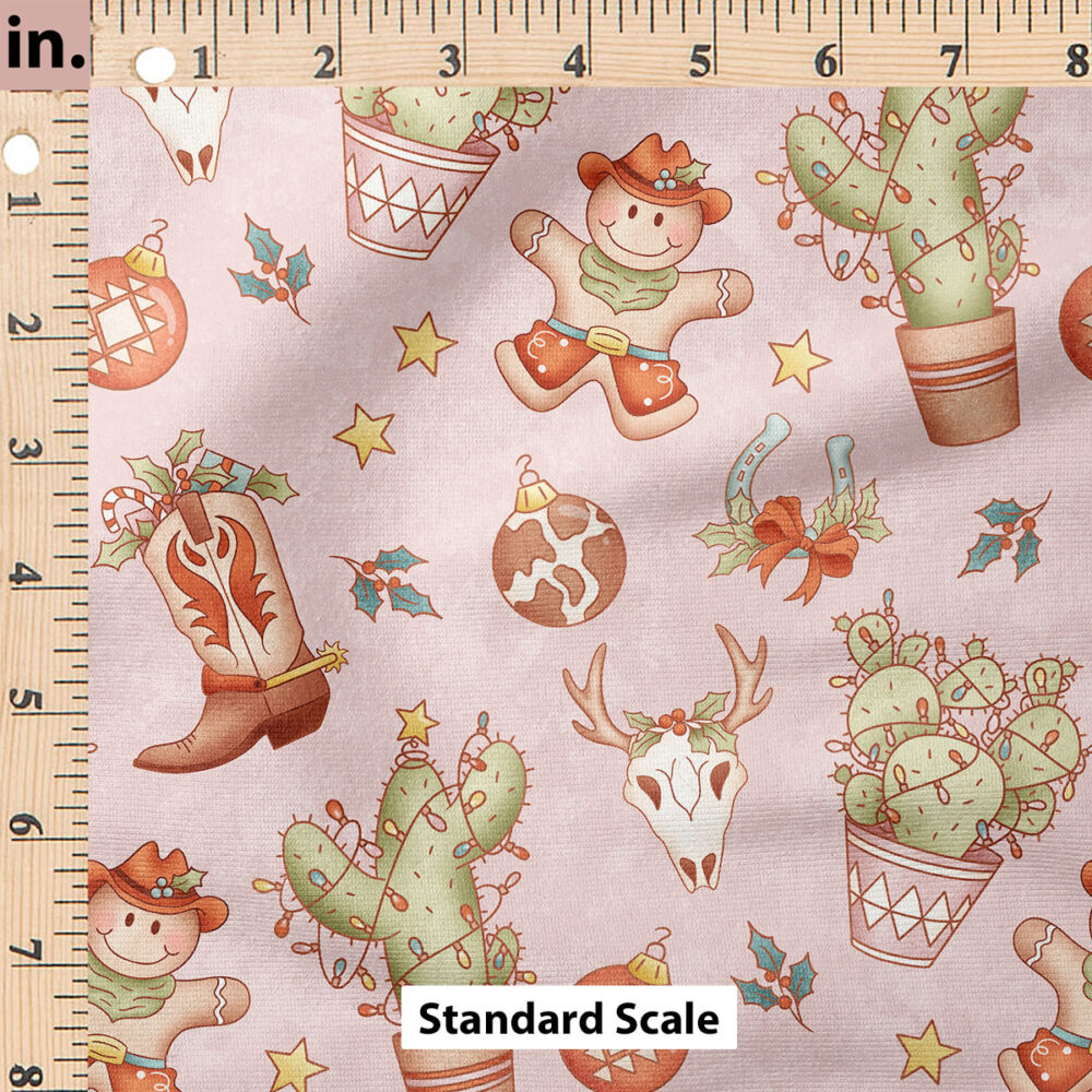 Ruler Scale for Christmas Cowboy (Pink) by Krystal Winn Design