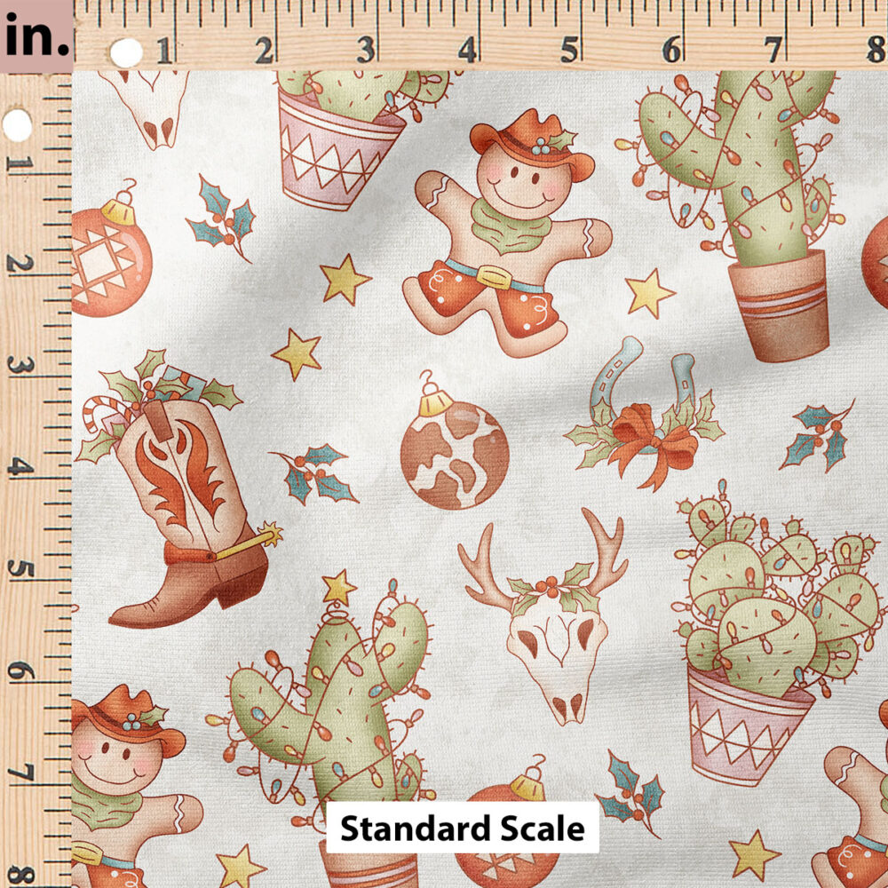 Ruler Scale for Christmas Cowboy (White) by Krystal Winn Design