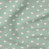 Hearts (Mint) | Valentine's Day Fabric Design | Krystal Winn Design