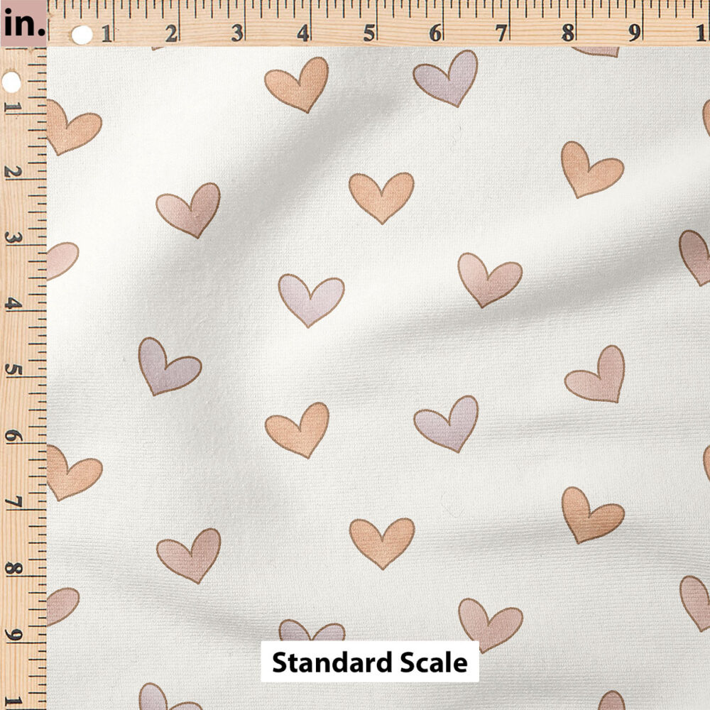 Ruler Scale for Hearts (White) by Krystal Winn Design