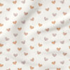 Hearts (White) | Valentine's Day Fabric Design | Krystal Winn Design