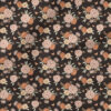 Floral (Black) | Valentine's Day Fabric Design | Krystal Winn Design