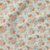 Floral (Mint) | Valentine's Day Fabric Design | Krystal Winn Design